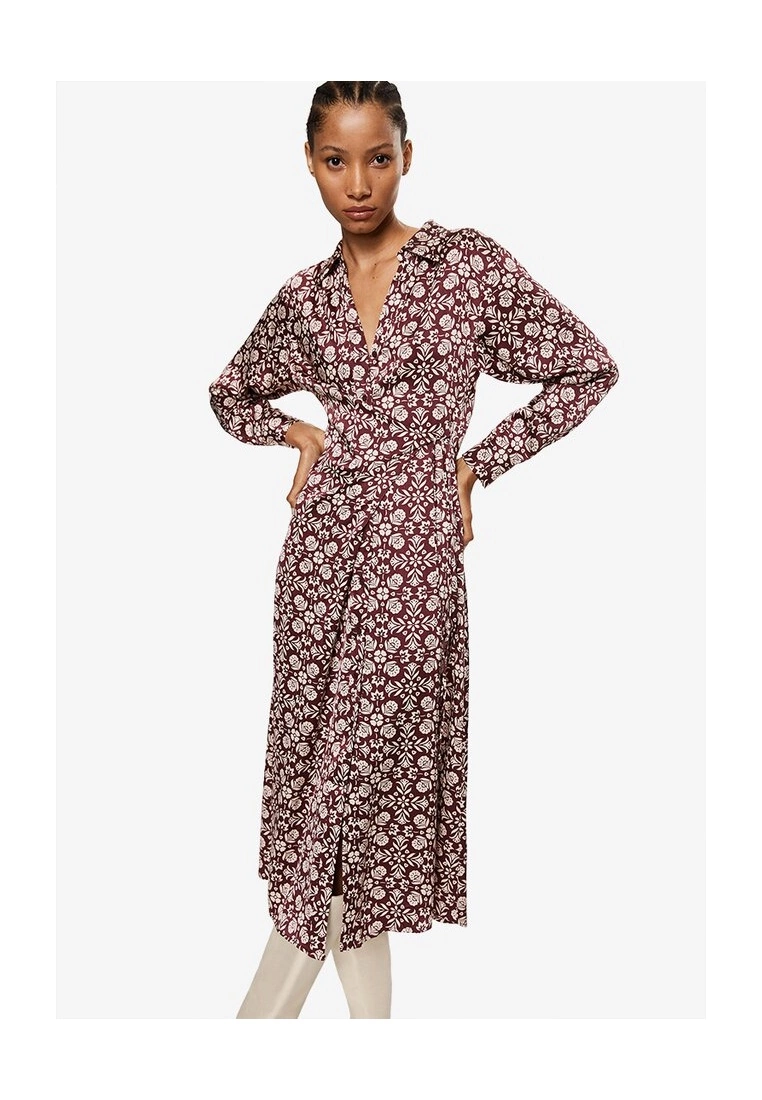 Mango Flowy Flower Printed Dress 3 Mango Flowy Flower Printed Dress