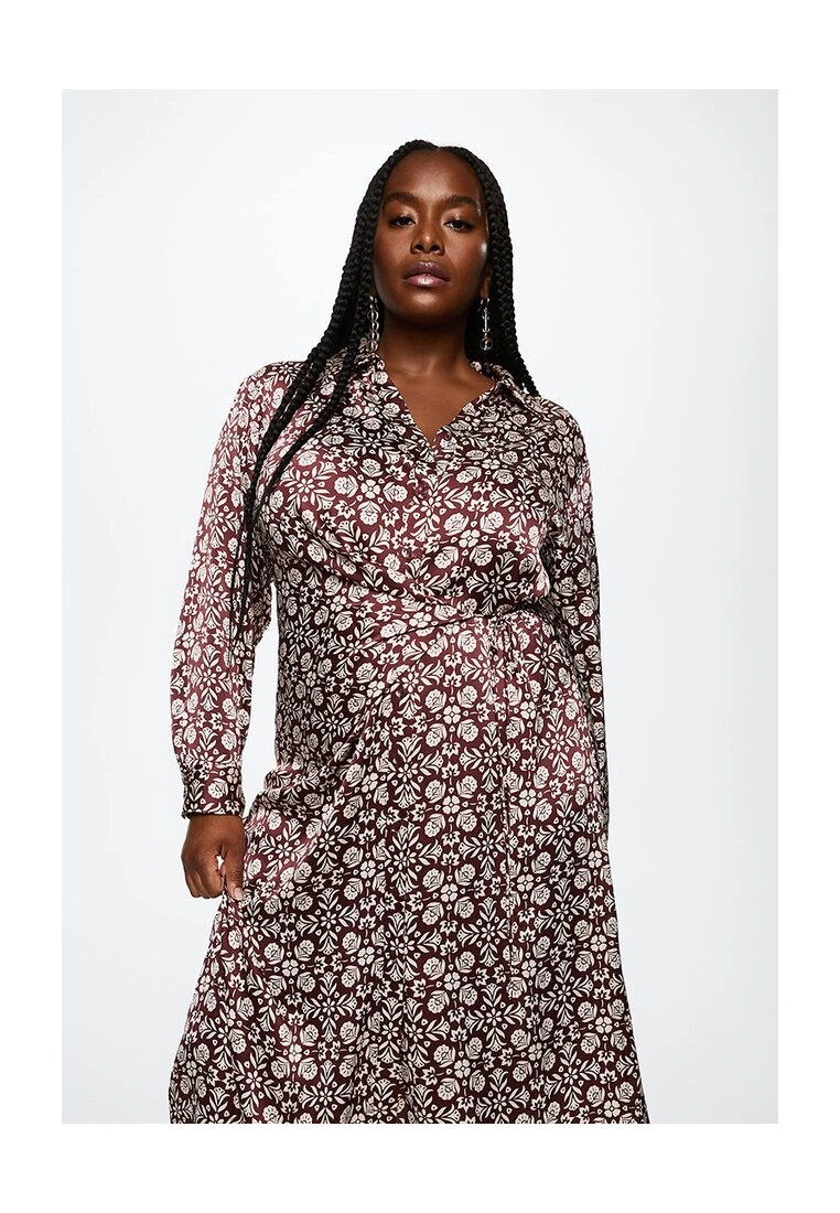 Mango Flowy Flower Printed Dress 4 Mango Flowy Flower Printed Dress - Image 2