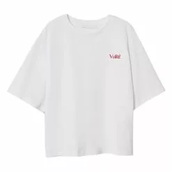 Mango Embroidered Message T-Shirt -Mango popular store mango 1742 2467636 6