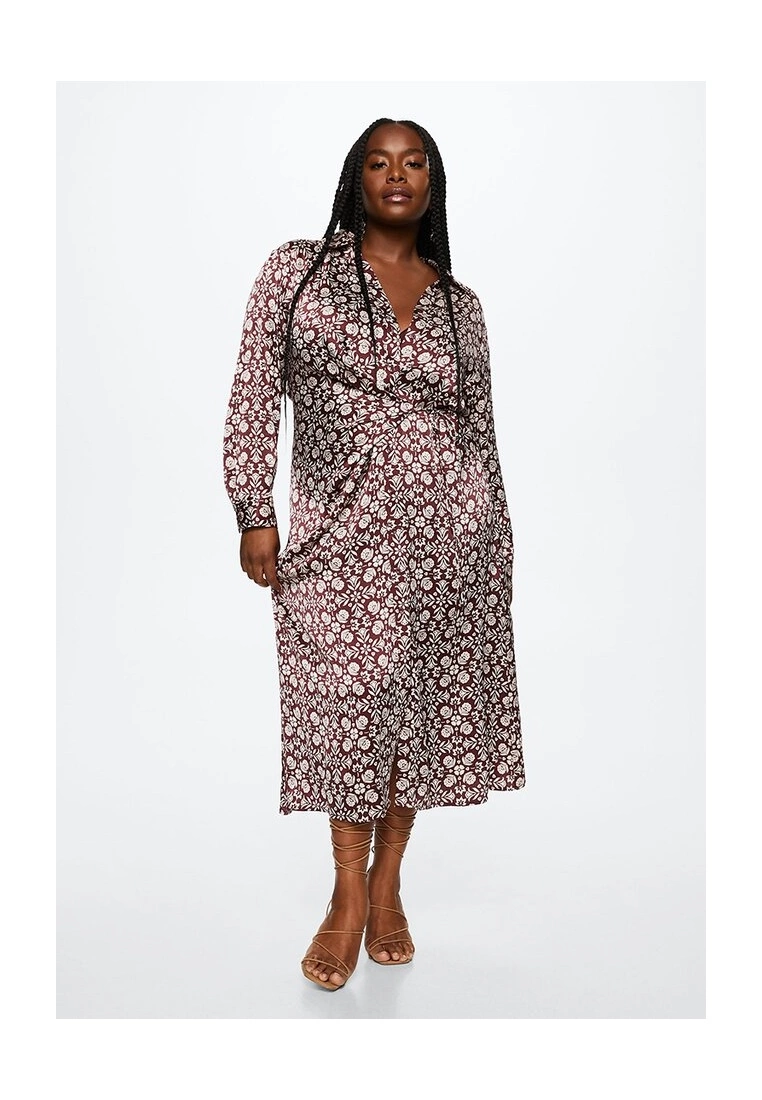 Mango Flowy Flower Printed Dress 9 Mango Flowy Flower Printed Dress - Image 7