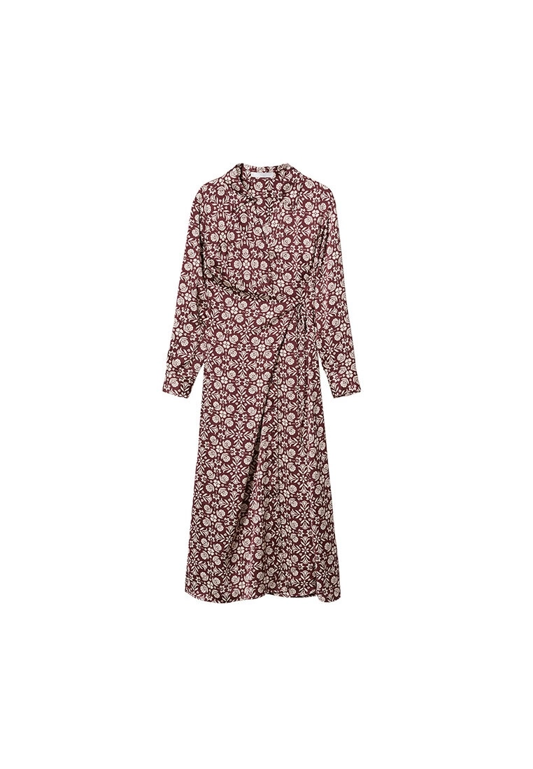 Mango Flowy Flower Printed Dress 10 Mango Flowy Flower Printed Dress - Image 8