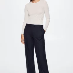 Mango Fine-Knit T-Shirt -Mango popular store mango 1744 6068136 5