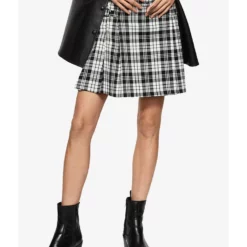 Mango Printed Boards Skirt