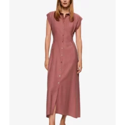 Mango Midi Shirt Dress