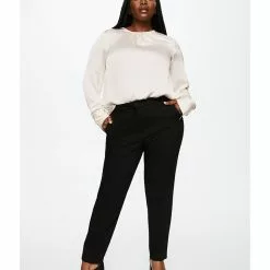 Mango Ruched Satin Blouse 17 Mango Ruched Satin Blouse -Mango popular store mango 1802 8851626 7