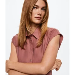 Mango Midi Shirt Dress -Mango popular store mango 1845 7026626 8