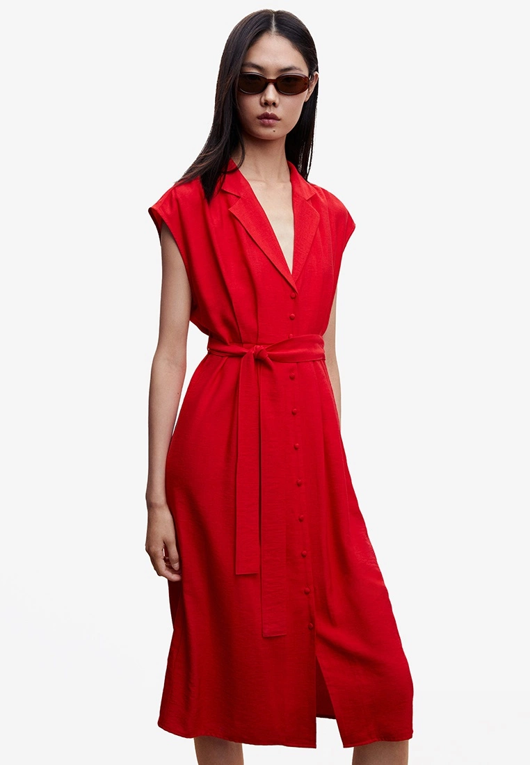 Mango Button Shirt Dress 3 Mango Button Shirt Dress