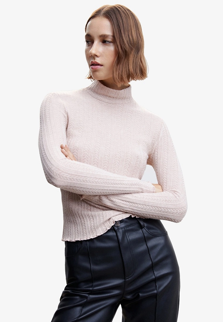 Mango Textured Knit Top 3 Mango Textured Knit Top