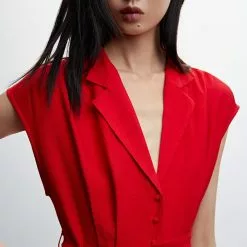 Mango Button Shirt Dress 12 Mango Button Shirt Dress -Mango popular store mango 1873 2347636 3