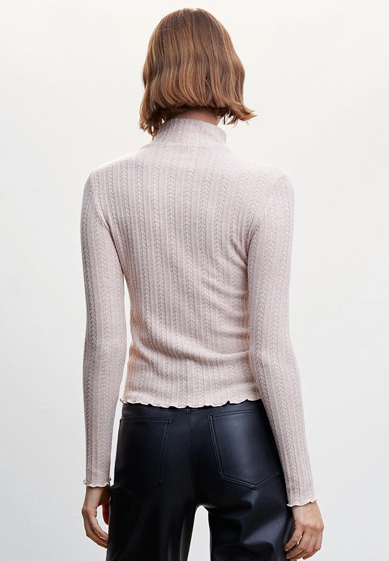 Mango Textured Knit Top 4 Mango Textured Knit Top - Image 2