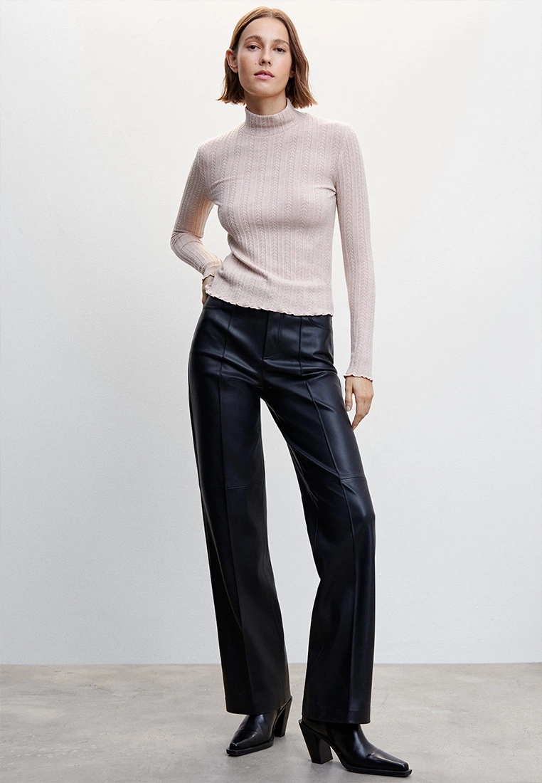 Mango Textured Knit Top 7 Mango Textured Knit Top - Image 5