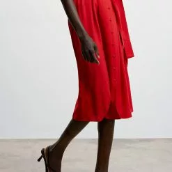 Mango Button Shirt Dress 14 Mango Button Shirt Dress -Mango popular store mango 1874 2347636 5
