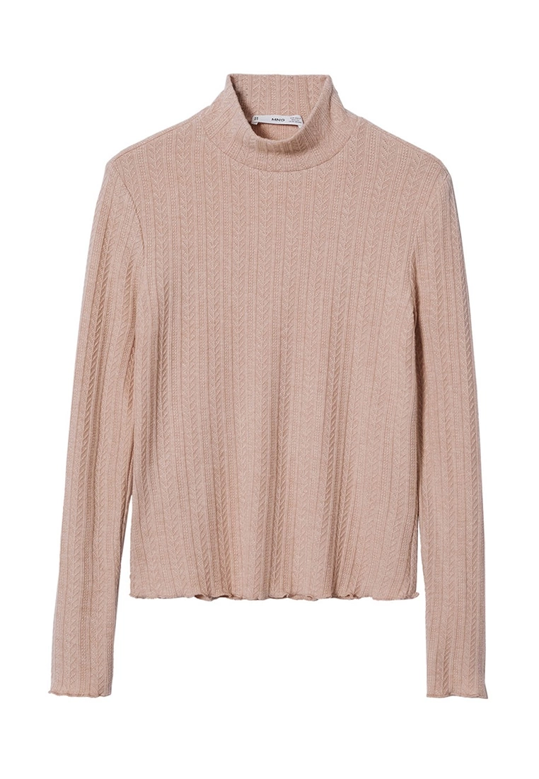 Mango Textured Knit Top 8 Mango Textured Knit Top - Image 6