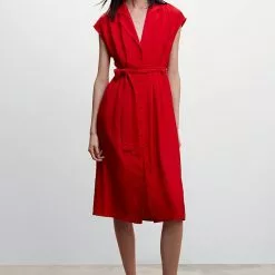 Mango Button Shirt Dress 15 Mango Button Shirt Dress -Mango popular store mango 1875 2347636 6