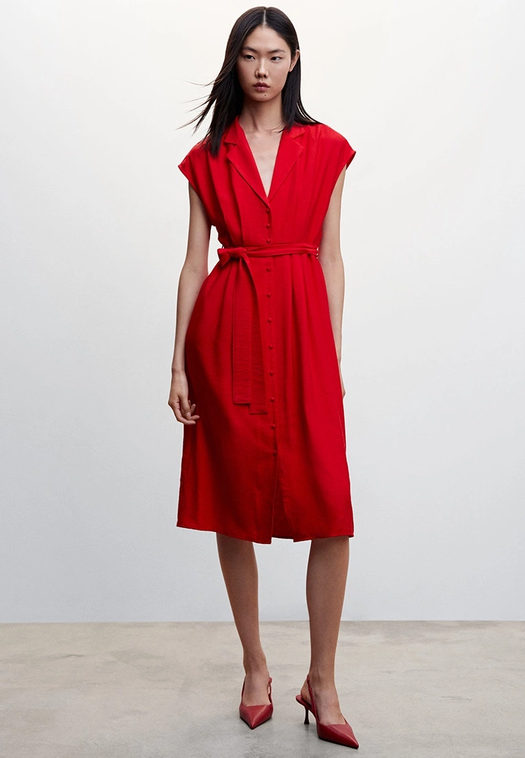 Mango Button Shirt Dress 8 Mango Button Shirt Dress - Image 6