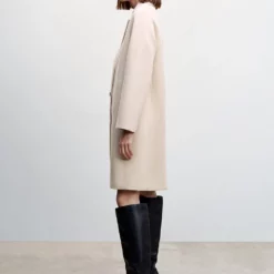 Mango Buttoned Wool Coat -Mango popular store mango 1891 4747636 5