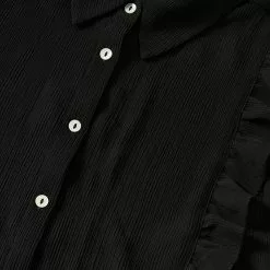 Mango Textured Ruffled Blouse -Mango popular store mango 1914 9117336 5