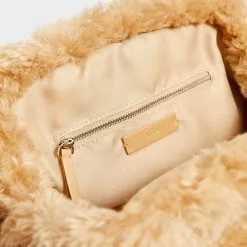 Mango Faux-Hair Clutch -Mango popular store mango 1930 2946336 4