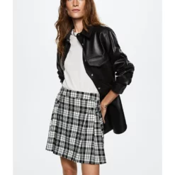 Mango Printed Boards Skirt -Mango popular store mango 1939 3061626 11