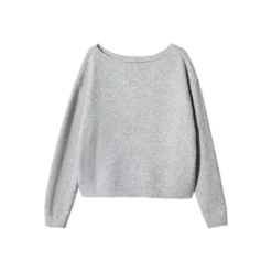 Mango Boat-Neck Knitted Sweater -Mango popular store mango 1941 0347636 7