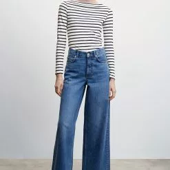 Mango Cotton Boat Neck T-Shirt 14 Mango Cotton Boat Neck T-Shirt -Mango popular store mango 1953 3167636 5