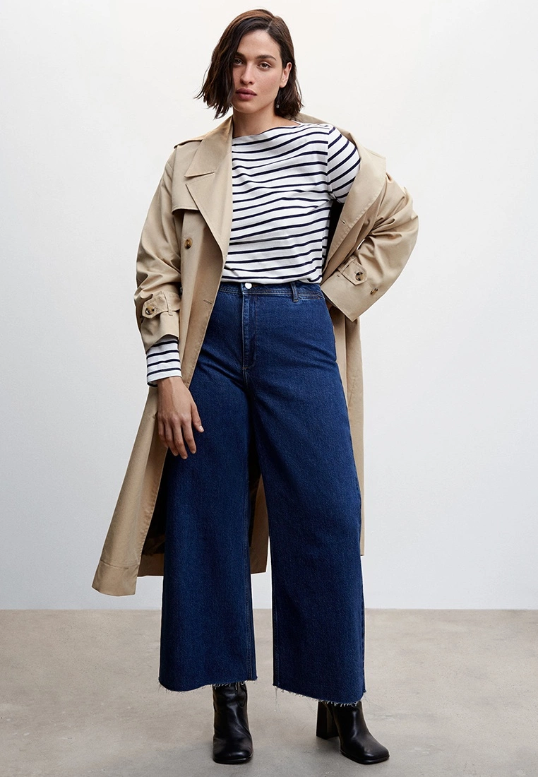 Mango Cotton Boat Neck T-Shirt 9 Mango Cotton Boat Neck T-Shirt - Image 7