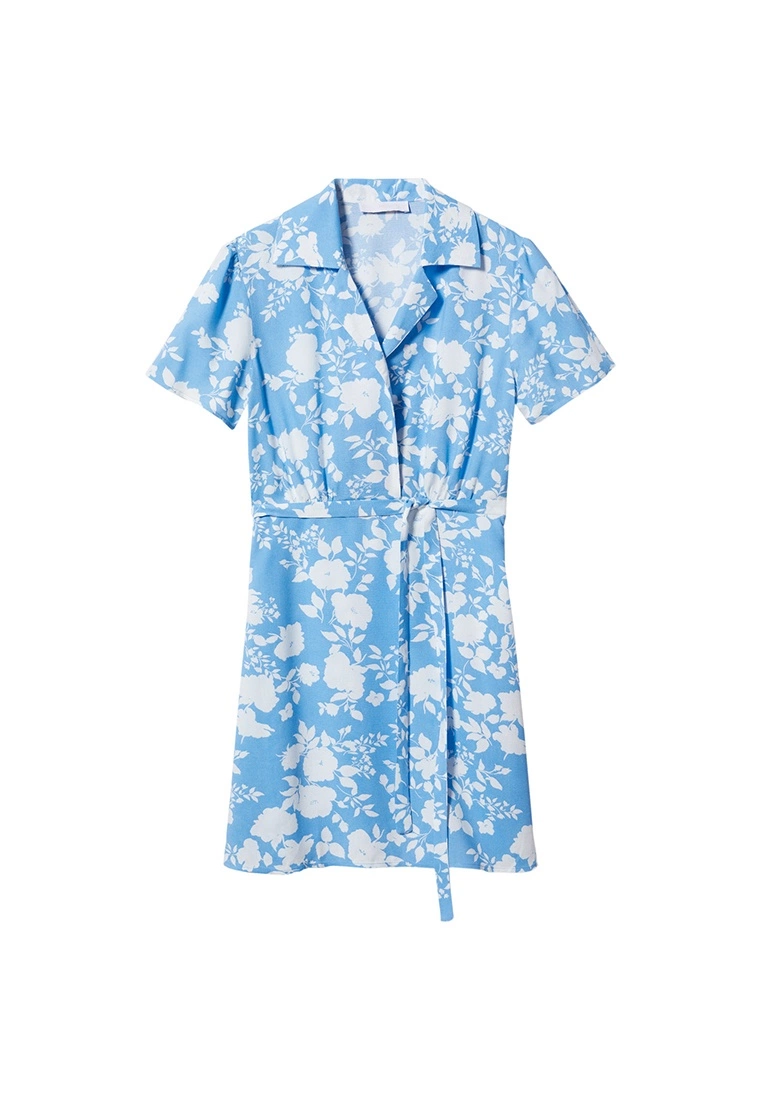 Mango Floral Shirt Dress 8 Mango Floral Shirt Dress - Image 6