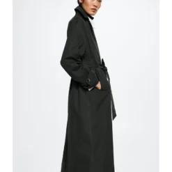 Mango Oversize Cotton Trench Coat 12 Mango Oversize Cotton Trench Coat -Mango popular store mango 1983 6005626 3
