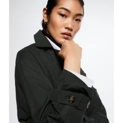 Mango Oversize Cotton Trench Coat 13 Mango Oversize Cotton Trench Coat -Mango popular store mango 1984 6005626 4