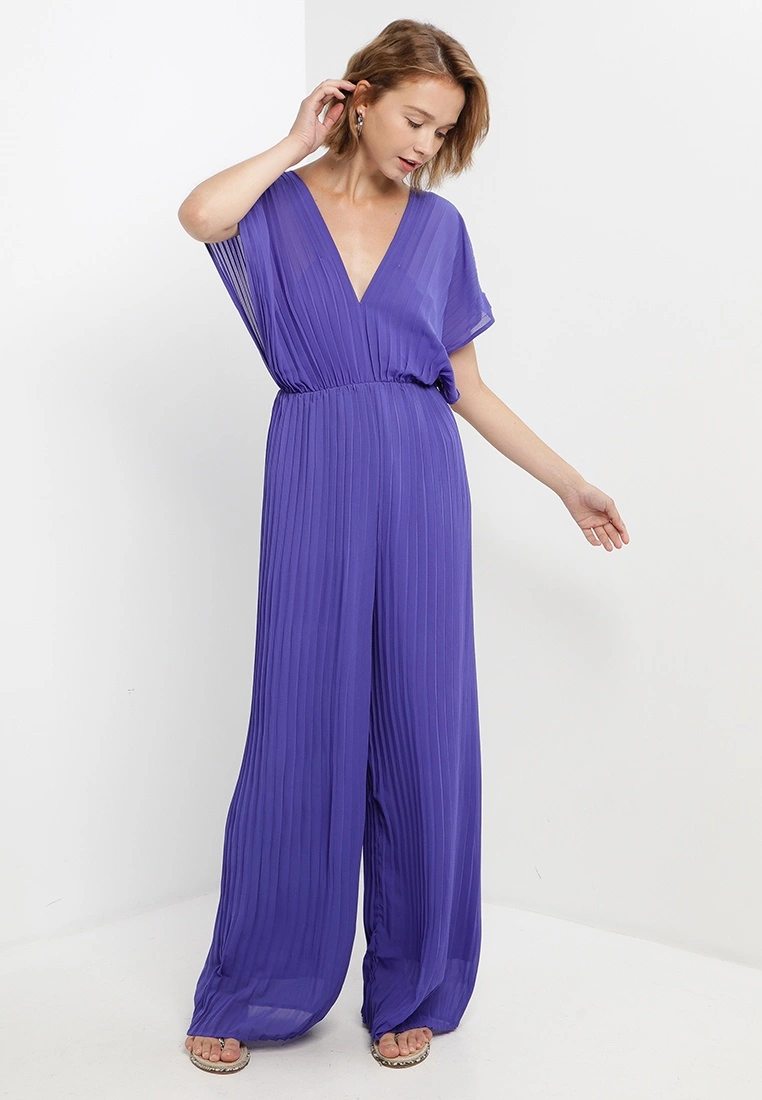 Mango Long Pleated Jumpsuit 6 Mango Long Pleated Jumpsuit - Image 4