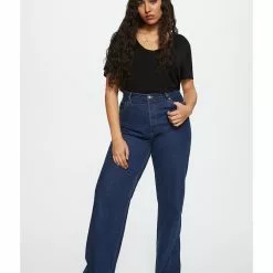 Mango V-Neck Flowy T-Shirt -Mango popular store mango 2095 8706816 6