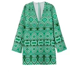 Mango Printed Retro Dress -Mango popular store mango 2110 2206216 5