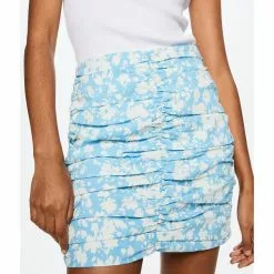 Mango Printed Pleated Skirt -Mango popular store mango 2118 0306816 3