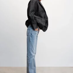 Mango Mid-Rise Straight Jeans 12 Mango Mid-Rise Straight Jeans -Mango popular store mango 2125 9777836 4