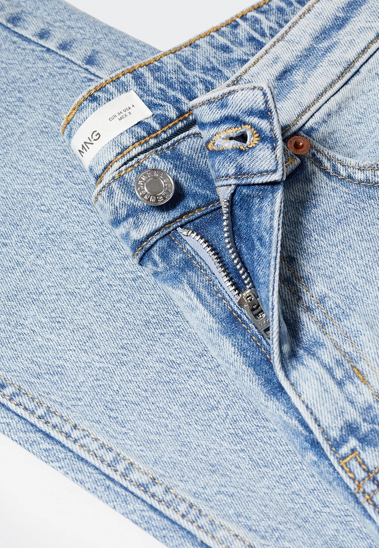 Mango Mid-Rise Straight Jeans 8 Mango Mid-Rise Straight Jeans - Image 6