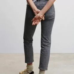 Mango Slim Cropped Jeans -Mango popular store mango 2131 7938836 2