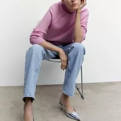 Mango Turtleneck Knit Sweater -Mango popular store mango 2198 3828836 4