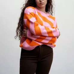 Mango Striped Sweater -Mango popular store mango 2222 8667836 2