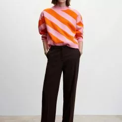 Mango Striped Sweater -Mango popular store mango 2223 8667836 5