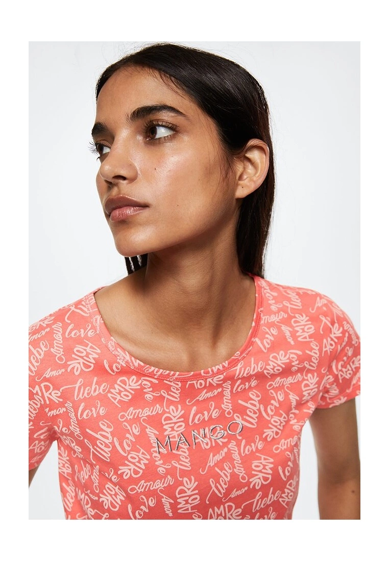 Mango Embroidered Logo Print T-Shirt 5 Mango Embroidered Logo Print T-Shirt - Image 3