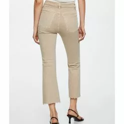 Mango High-Waist Bootcut Jeans -Mango popular store mango 2563 4427726 2