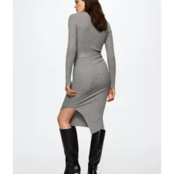 Mango Bow Knitted Dress 10 Mango Bow Knitted Dress -Mango popular store mango 2595 9805626 2