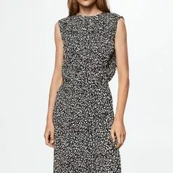 Mango Pleated Crossover Skirt -Mango popular store mango 2606 9271036 5