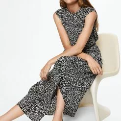 Mango Pleated Crossover Skirt -Mango popular store mango 2607 9271036 6