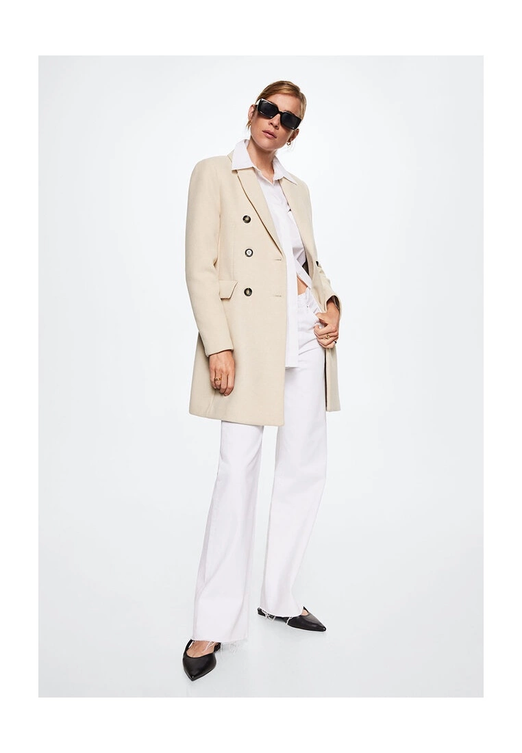 Mango Wool Double-Breasted Coat 15 Mango Wool Double-Breasted Coat - Image 13