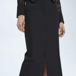 Mango Pencil Wool-Blend Skirt -Mango popular store mango 2731 1415146 3