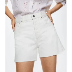 Mango Relaxed-Fit Denim Shorts -Mango popular store mango 2857 2068126 3
