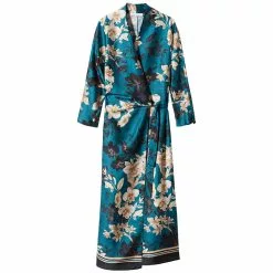 Mango Floral Print Kimono Dress -Mango popular store mango 2897 1752636 7