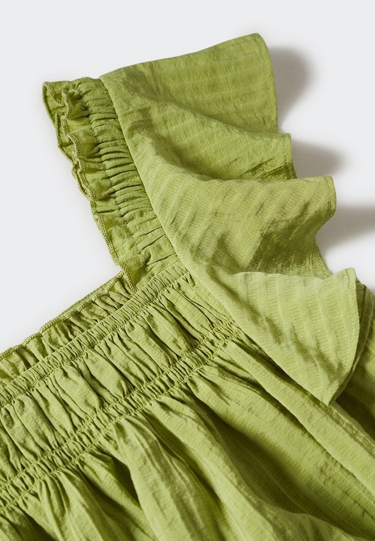 Mango Stripe Texture Blouse 7 Mango Stripe Texture Blouse - Image 5