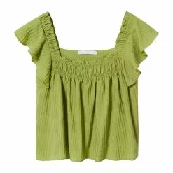 Mango Stripe Texture Blouse 13 Mango Stripe Texture Blouse -Mango popular store mango 2907 5152636 6